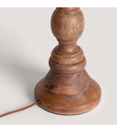 Lampe à Poser en bois Anand ILUZZIA - 101189 - vue 7