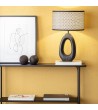 Lampe à Poser Bois Black Darshan ILUZZIA - 101184 - vue 5