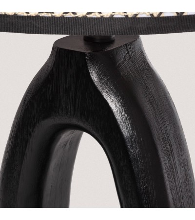 Lampe à Poser Bois Black Darshan ILUZZIA - 101184 - vue 9
