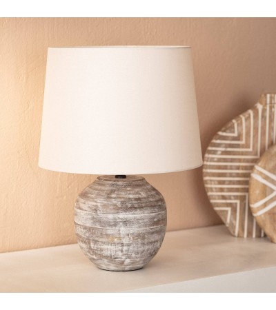 Lampe à Poser en bois Chandan ILUZZIA - 101199 - vue 5