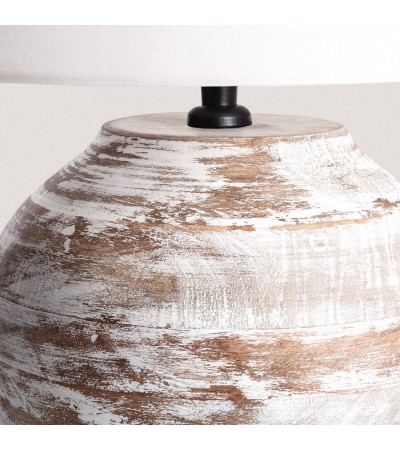 Lampe à Poser en bois Chandan ILUZZIA - 101199 - vue 8