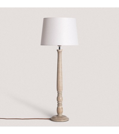 Lampe à Poser en bois Daksh ILUZZIA - 101188 - vue 3
