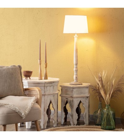 Lampe à Poser en bois Daksh ILUZZIA - 101188 - vue 5