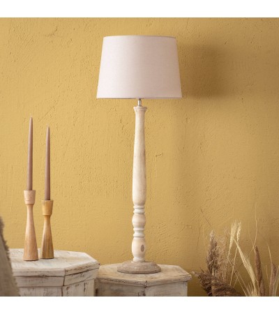 Lampe à Poser en bois Daksh ILUZZIA - 101188 - vue 6