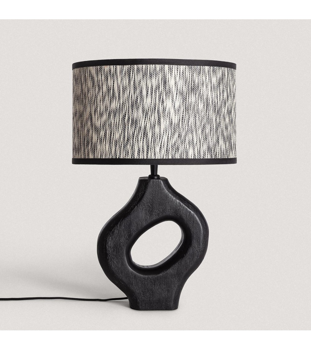Lampe à Poser en bois Dhara ILUZZIA - 101183 - vue 3