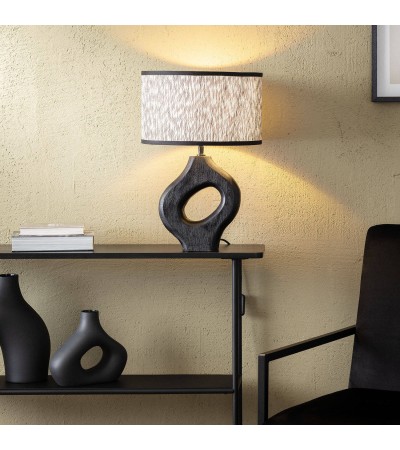 Lampe à Poser en bois Dhara ILUZZIA - 101183 - vue 7