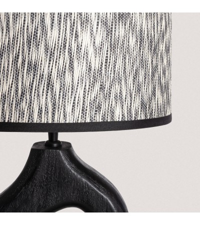 Lampe à Poser en bois Dhara ILUZZIA - 101183 - vue 8