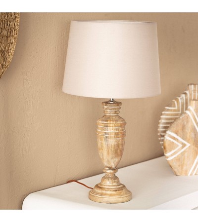 Lampe à Poser Bois Hausa ILUZZIA - 100362 - vue 4