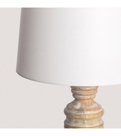 Lampe à Poser Bois Hausa ILUZZIA - 100362 - vue 7