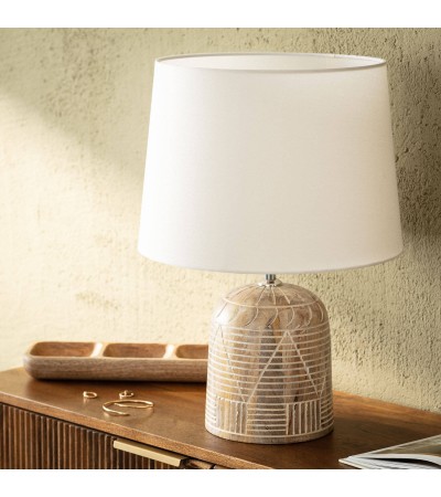 Lampe à Poser en bois Koson ILUZZIA - 100420 - vue 4