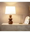 Lampe à Poser Bois Vinda ILUZZIA - 100425 - vue 6