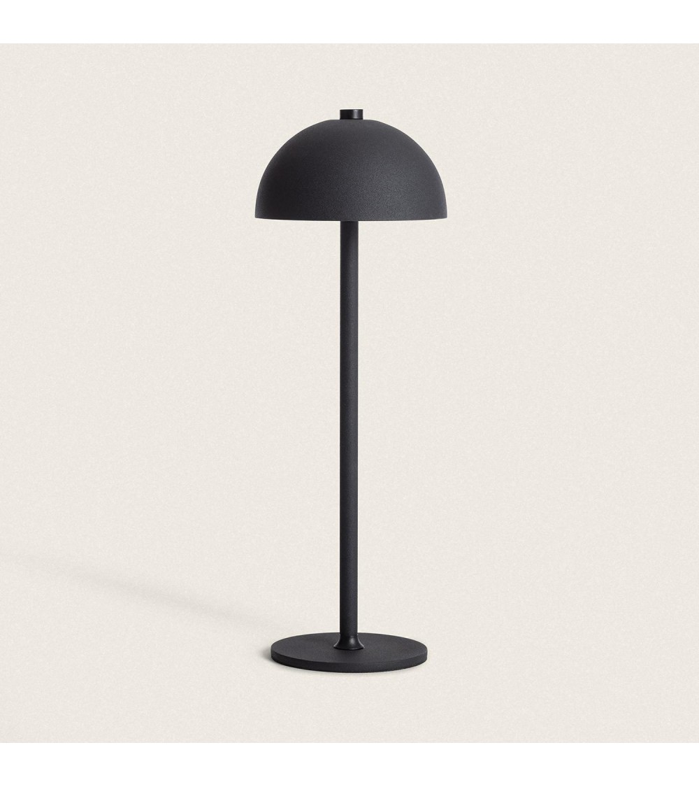 Lampe à Poser LED Portable Métal avec Batterie Rechargeable USB Kael - 111633 - vue 3