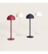 Lampe à Poser LED Portable Métal avec Batterie Rechargeable USB Kael - 111633 - vue 4