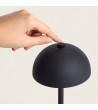 Lampe à Poser LED Portable Métal avec Batterie Rechargeable USB Kael - 111633 - vue 7