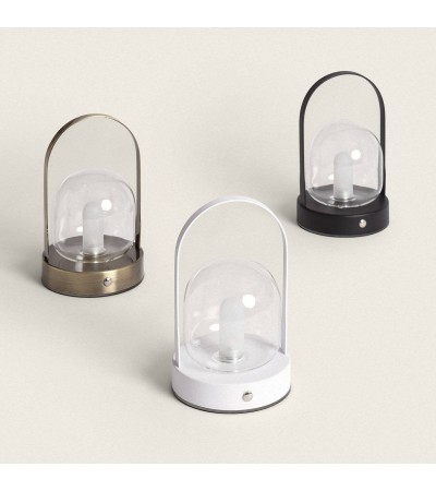 Lampe à Poser LED 3W Portable avec Batterie Rechargeable USB Olena - 104688 - vue 7