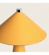Lampe à Poser LED 3W Portable Cuir et Métal avec Batterie USB Rechargeable Nhalma - 114041 - vue 4