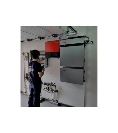 Batterie Converter d'Onduleur Solaire Hybride Retrofit SAJ AS1 5.1 kWh - 93390 - vue 2
