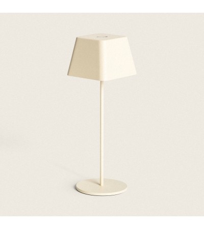 Lampe à Poser LED Extérieure portative Aluminium avec Batterie Rechargeable Willy - 112745 - vue 3