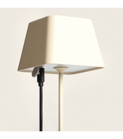 Lampe à Poser LED Extérieure portative Aluminium avec Batterie Rechargeable Willy - 112745 - vue 6