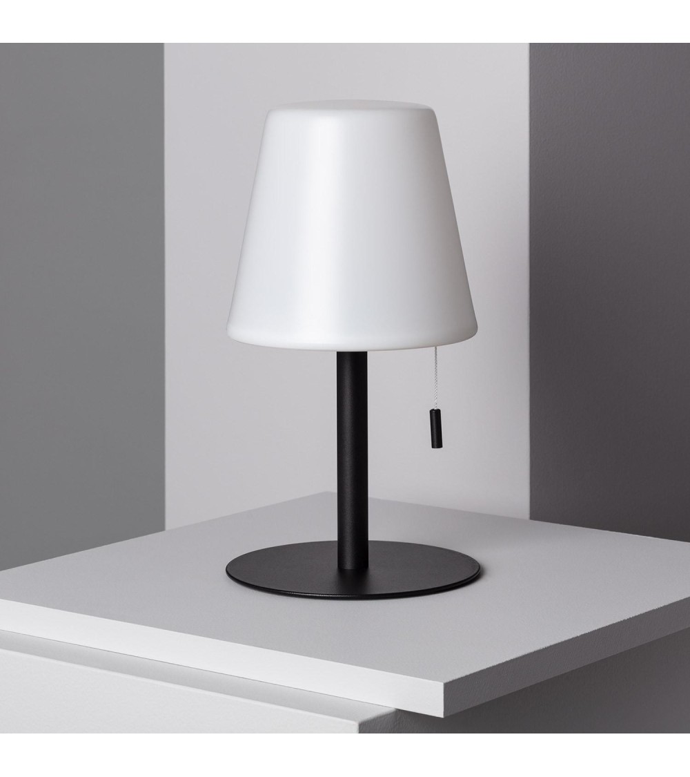 Lampe à Poser LED Portative Aluminium Extérieure 2.6W Epinay avec Batterie Rechargeable - 74827 - vue 3