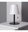 Lampe à Poser LED Portative Aluminium Extérieure 2.6W Epinay avec Batterie Rechargeable - 74827 - vue 3