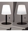 Lampe à Poser LED Portative Aluminium Extérieure 2.6W Epinay avec Batterie Rechargeable - 74827 - vue 7
