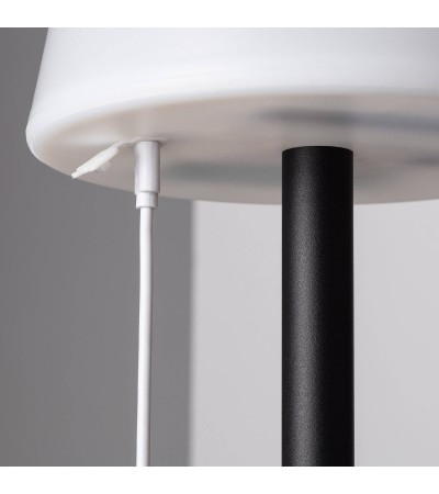 Lampe à Poser LED Portative Aluminium Extérieure 2.6W Epinay avec Batterie Rechargeable - 74827 - vue 10