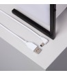 Lampe à Poser LED Portative Extérieure en Aluminium 2.5W Tiber avec Batterie Rechargeable USB - 74802 - vue 7