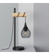 Lampe à Poser Métal et Bois Monah - 63552 - vue 3