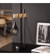Lampe à Poser Métal et Bois Monah - 63552 - vue 6