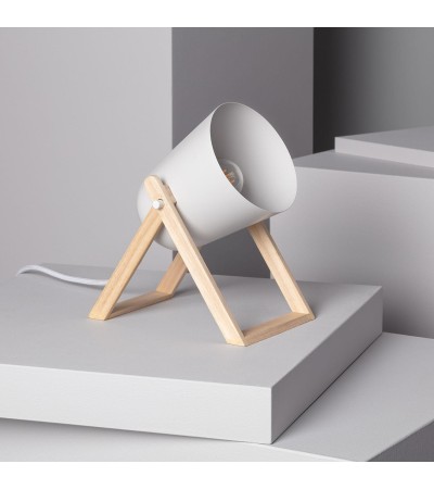 Lampe à Poser Métal et Bois Kiume - 77536 - vue 3
