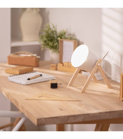 Lampe à Poser Métal et Bois Kiume - 77536 - vue 6