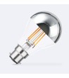 Ampoule Filament LED B22 8W 800 lm A60 Dimmable Chrome Reflect - 112194 - vue 2