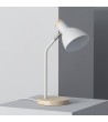 Lampe de Bureau Flex Aluminium et Bois Luxo - 63547 - vue 3