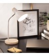 Lampe de Bureau Flex Aluminium et Bois Luxo - 63547 - vue 6