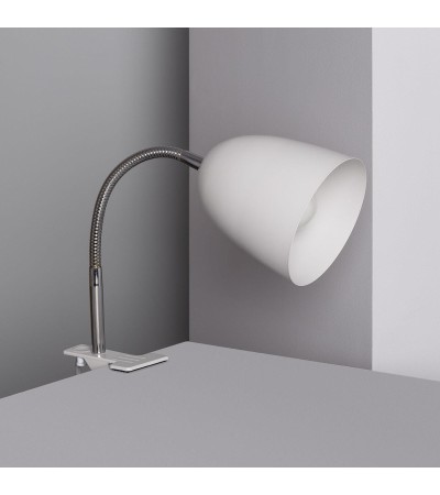 Lampe de Bureau Flex Métal Ripley Eret avec Pince - 75312 - vue 3