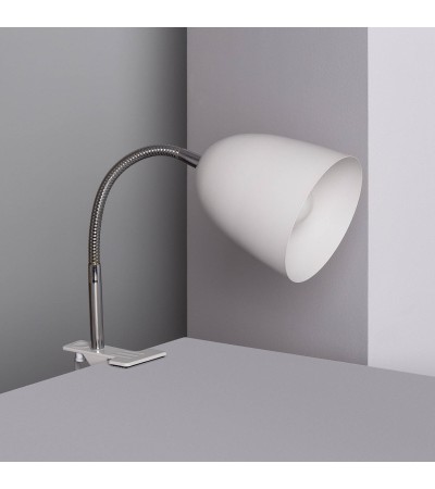 Lampe de Bureau Flex Métal Ripley Eret avec Pince - 75312 - vue 4