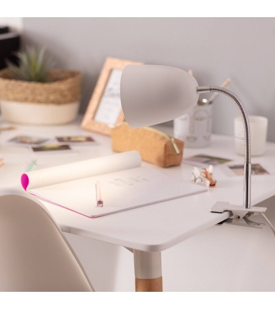 Lampe de Bureau Flex Métal Ripley Eret avec Pince - 75312 - vue 6