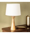 Lampe de table en bois Rani ILUZZIA - 100422 - vue 4