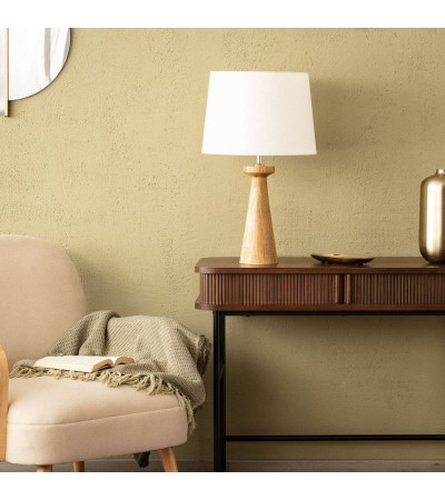 Lampe de table en bois Rani ILUZZIA - 100422 - vue 5