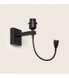 Lampe Murale avec Lumière de Lecture 2.5W Métal Black-Kianga - 115835 - vue 3