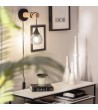 Lampe Murale Bois et Métal Monah - 71586 - vue 5