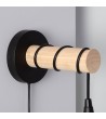 Lampe Murale Bois et Métal Monah - 71586 - vue 8