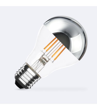 Ampoule Filament LED E27 6W 600 lm A60 Chrome Reflect