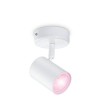 Lampe Murale LED Dimmable RGB Smart WiFi+Bluetooth 4.9W Un Spot WiZ Imageo - 86567 - vue 2