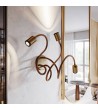 Lampe Murale LED Métal Mini Spotlight Creative-Cables SPM3FLGUOTS60OTSRZ24-L - 94873 - vue 6