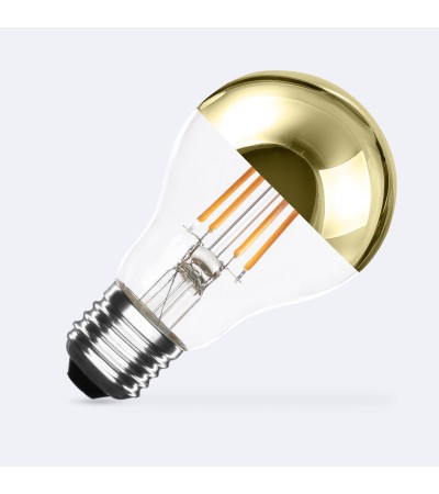 Ampoule Filament LED E27 6W 600 lm A60 Gold Reflect