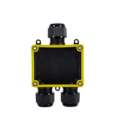 Boîte de Dérivation Étanche en "I" 130x83x45mm 3 Cônes IP68 - 73577 - vue 5