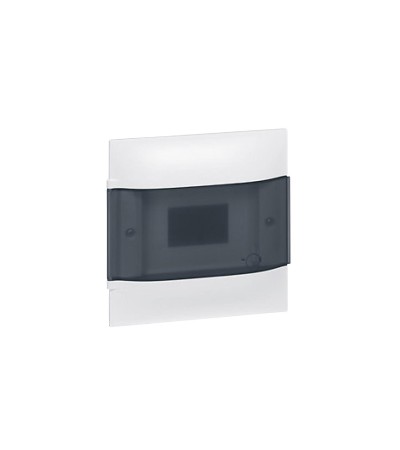 Boîte d'Encastrement Practibox S pour Cloisons Conventionnelles Porte Transparente 1x12 Modules LEGRAND 135051