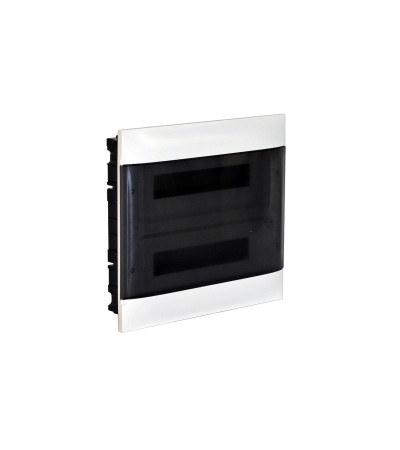 Boîte d'Encastrement Practibox S pour Cloisons Conventionnelles Porte Transparente 2x12 Modules LEGRAND 135052 - 83617…